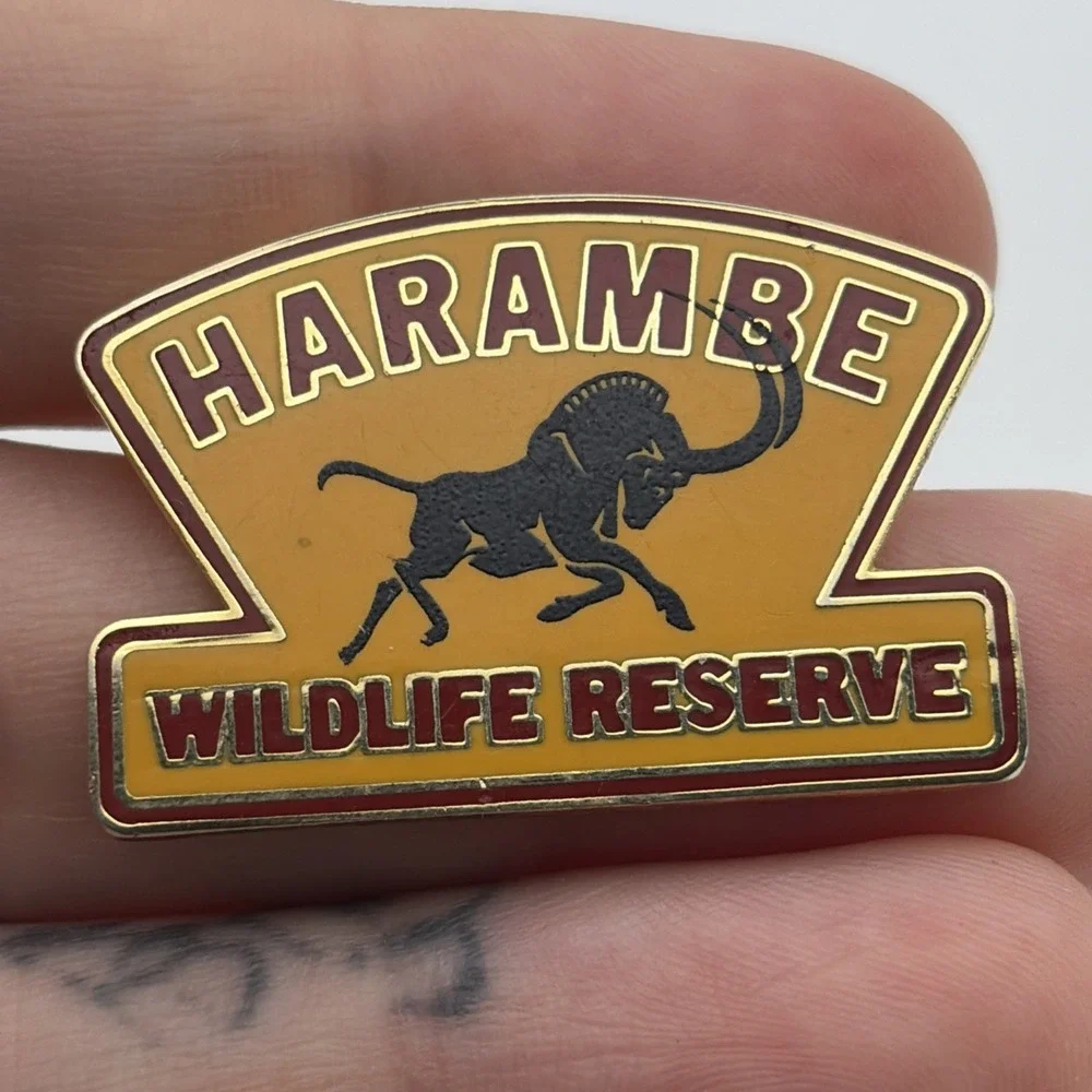 Disney Harambe Wildlife Reserve Lapel Hat Pin